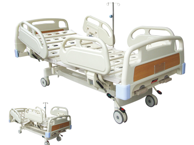 Luxurious Hospital Bed with Double Revolving Levers