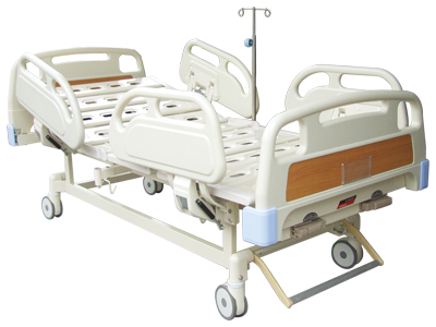 Luxurious Hospital Bed with Double Revolving Levers