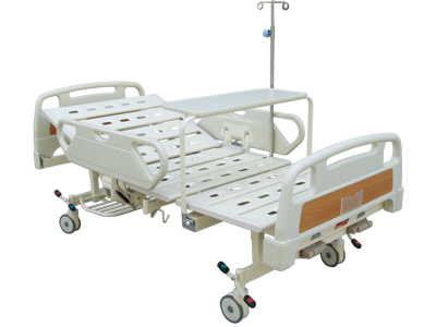 Luxurious Hospital Bed with Double Revolving Levers