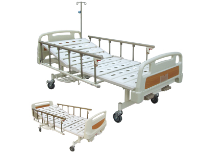 Luxurious Hospital Bed with Double Revolving Levers