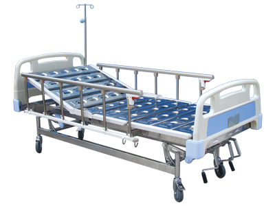 Luxurious Hospital Bed with Three Revolving Levers