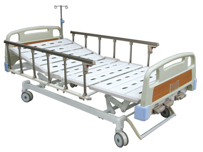 Luxurious Hospital Bed with Three Revolving Levers
