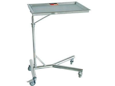 Tray Stand with One Post (which can raised and lowered)
