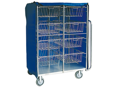 Article Delivery Cart with Baskets