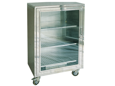 Fumigating Cabinet with Three Shelves