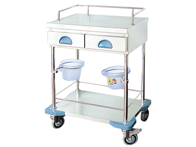 Luxurious Stainless Steel Treatment Cart
