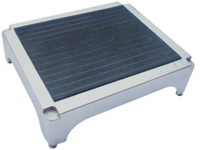 Stainless steel foot step