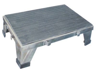 Stainless steel foot step